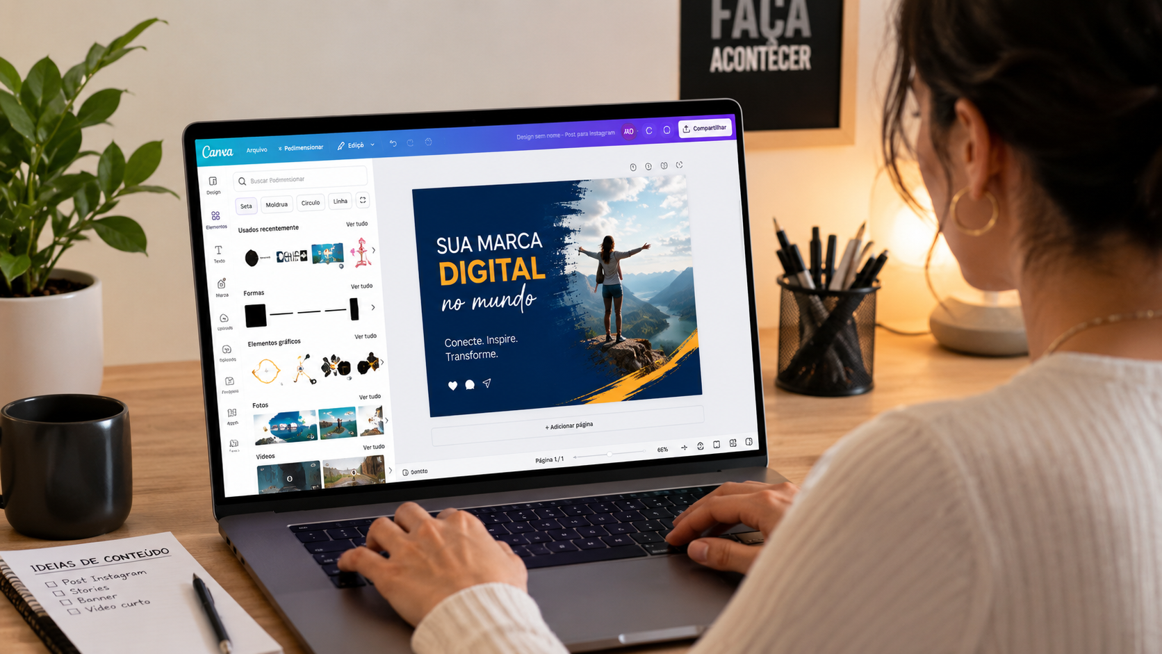 Criando Conteúdo que Conecta - CRAS Santa Maria